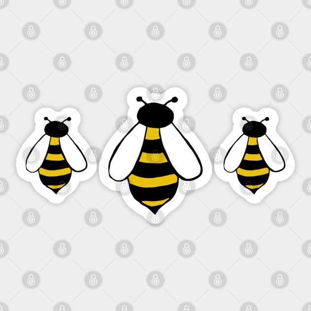 Bees Sticker by mynameisliana